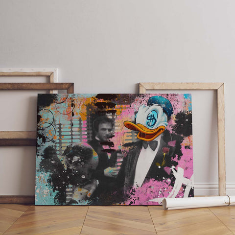 The Duck Father - Canvas